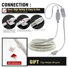 220V RGB LED Strip 180 LEDs/m #6