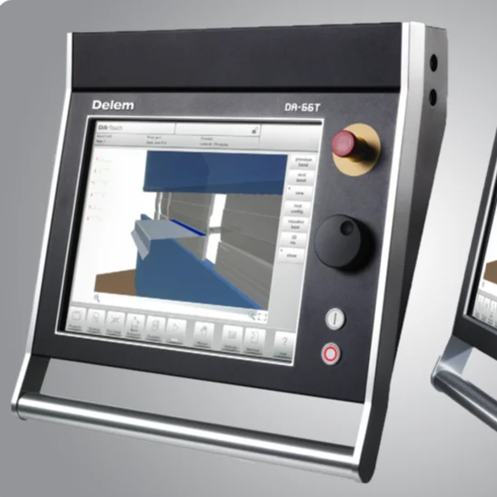 Delem DA66T CNC Control System Kit for Sheet Metal Plate Servo Press Brake Featuring New Condition PLC Core Components