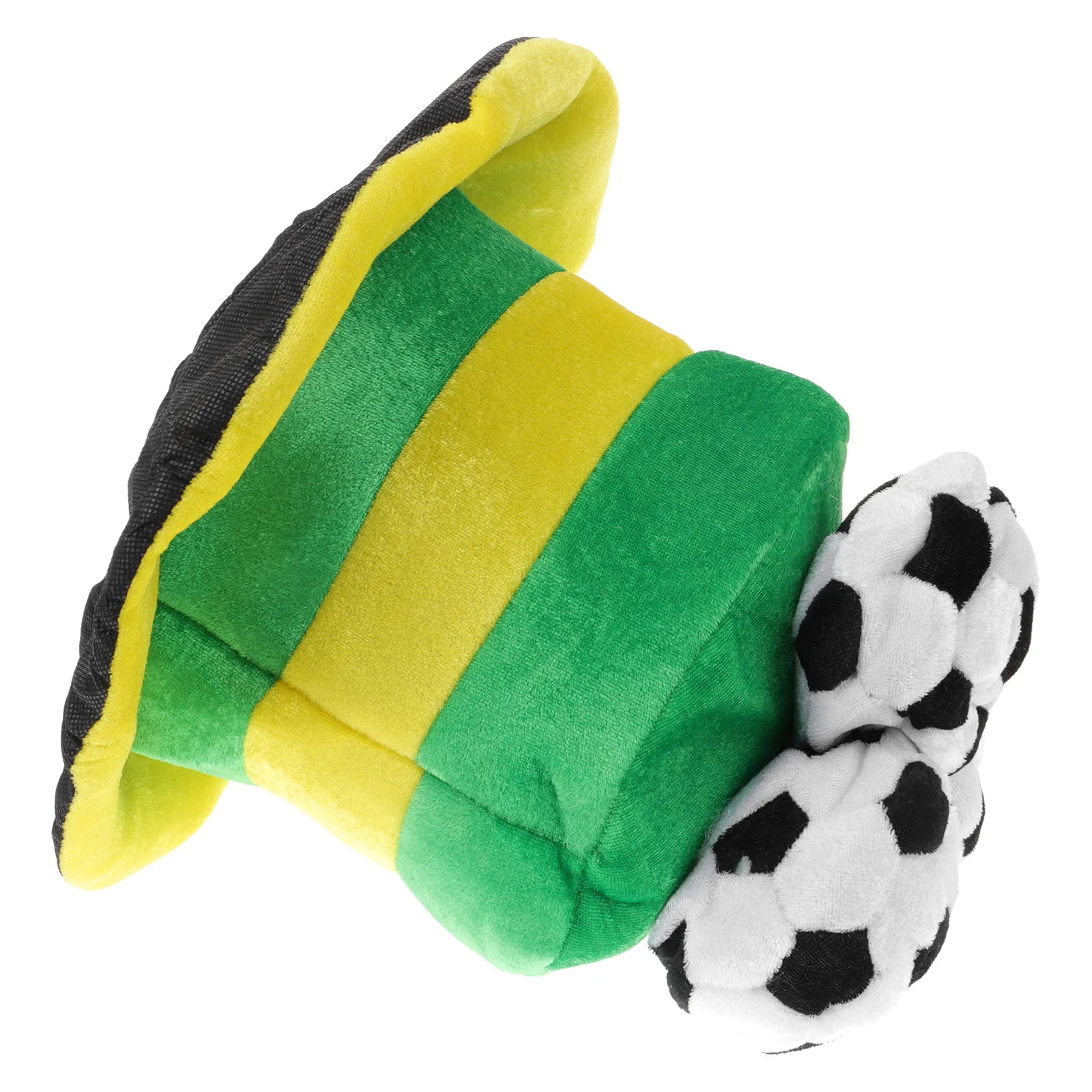 

Soccer Hat Football Cap Carnival Festive Nightclub Sports Party Decorative Hat Ornament for Fans Celebrations Tropical Costumes