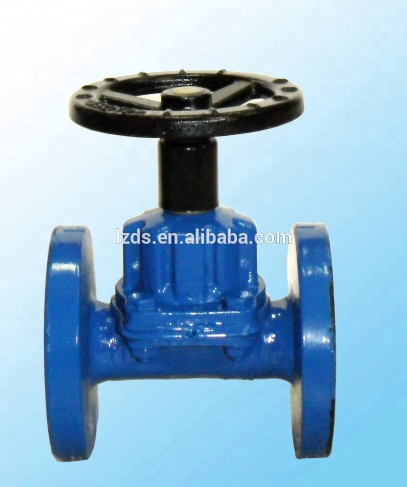 Manual Saunders Straight Through Diaphragm Valve PN16 For Slurry