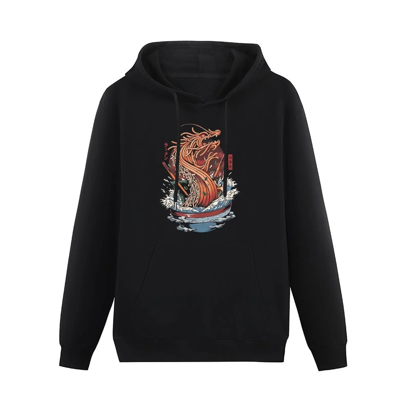 Ramen Dragon Pullover Hoodie hooded shirt men's autumn clothes pullover hoodies