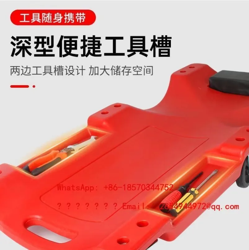 2027   36 Inch 40 Inch Widened and Thickened Car Maintenance Inclined Plate Chassis Inspection Skateboard Tool