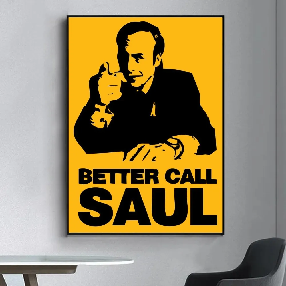 Better Call Saul TV series Poster Fancy Poster Wall Sticker for Living Room Bar Vintage Decorative Painting Middle