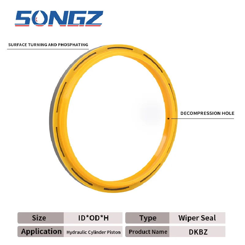 DKB DKBI  Seals for Excavator Hydraulic Cylinder Seal Kits PU size 75*89*8/11  Wiper dust-proof oil seal