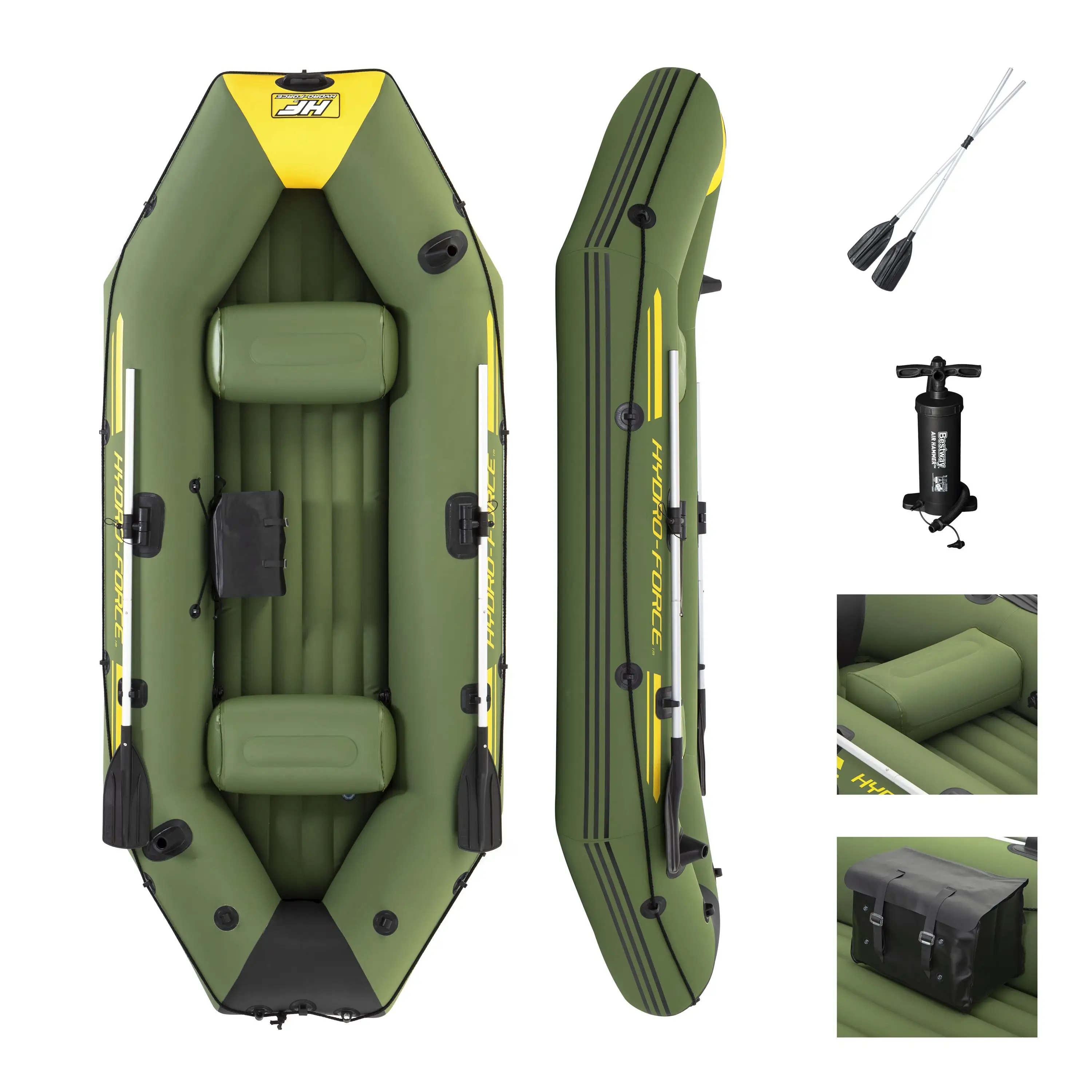 Inflatable Raft Marine Pro with Hand Pump