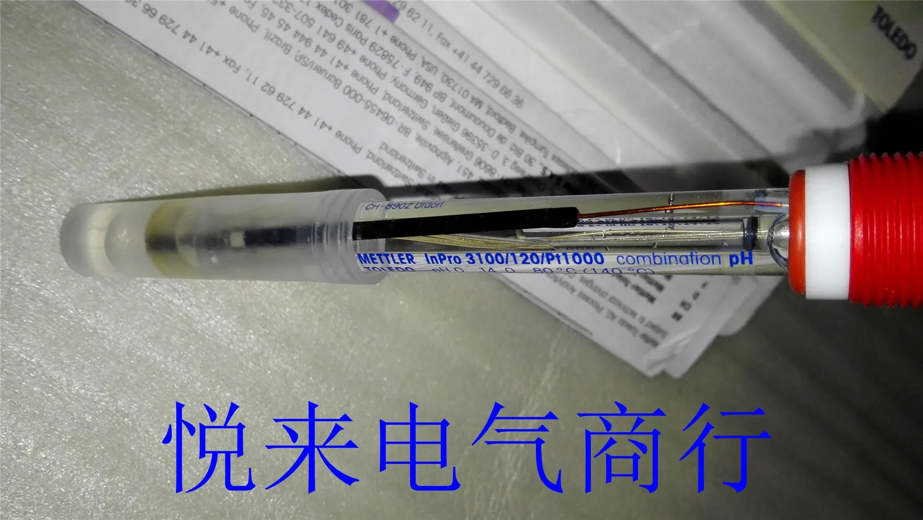 

Новинка 52000658, оригинальный электрод METTLER TOLEDO inpro3100/120/PT1000, бесплатная доставка