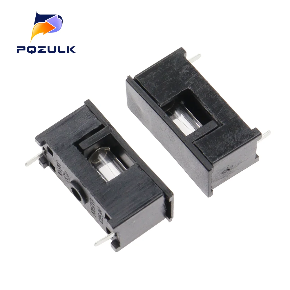 5PCS Automotive Fuse Box 5X20MM 250V Fuse Holder DIP Fuse Tube Auto Parts Home Maintenance