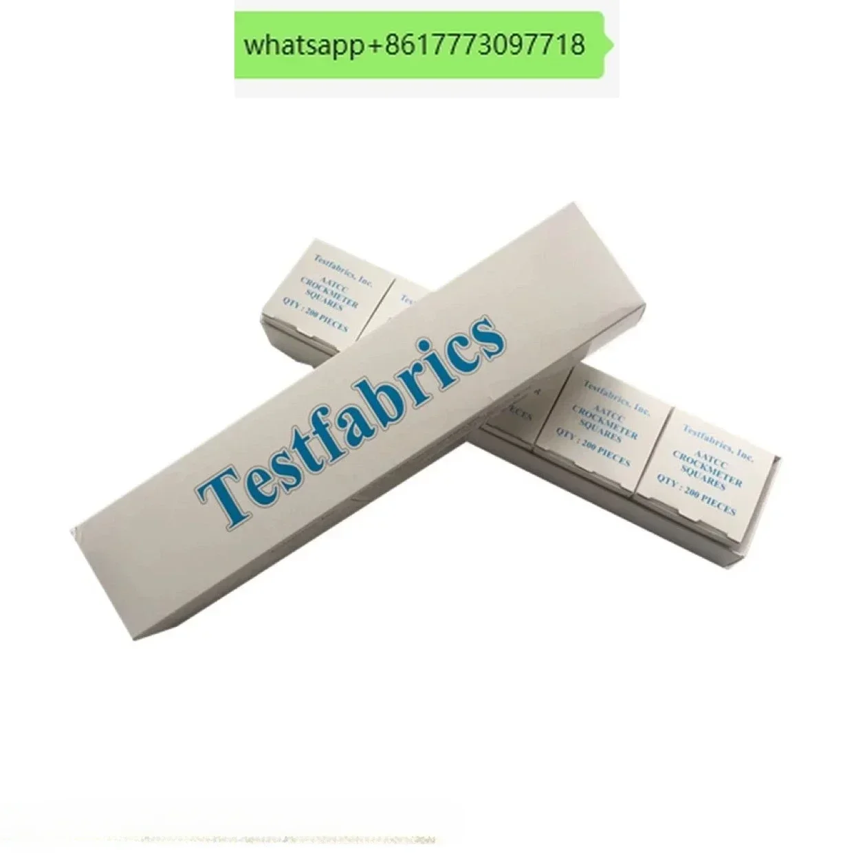 Testfabrics white cotton friction cloth AATCC American standard small white cloth dry wet friction color fastness test