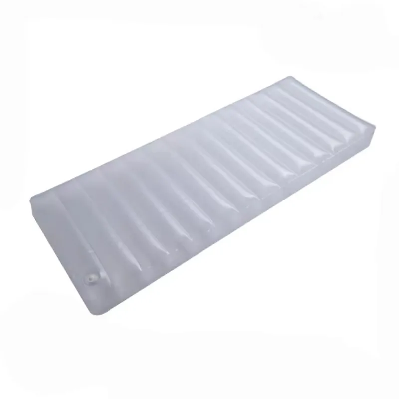 High Quality Transparent Inflatable Massage Water Mattress Soft and Comfortable Surface for Relaxation