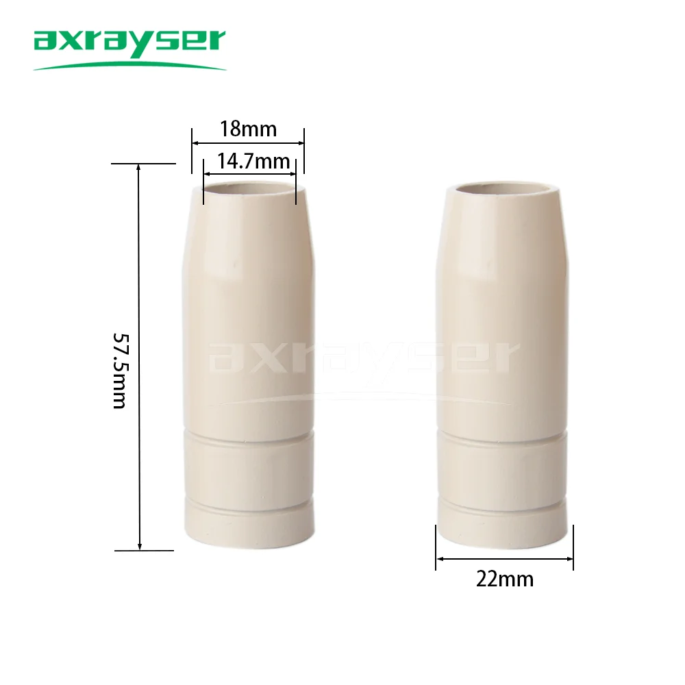 16 قطعة 25AK المغلفة فوهة الحماية 0.8/1.0/1.2 مللي متر MIG MAG GMAW الشعلة فوهة الغاز تلميح حامل 24AK MIG MAG شعلة لحام #4