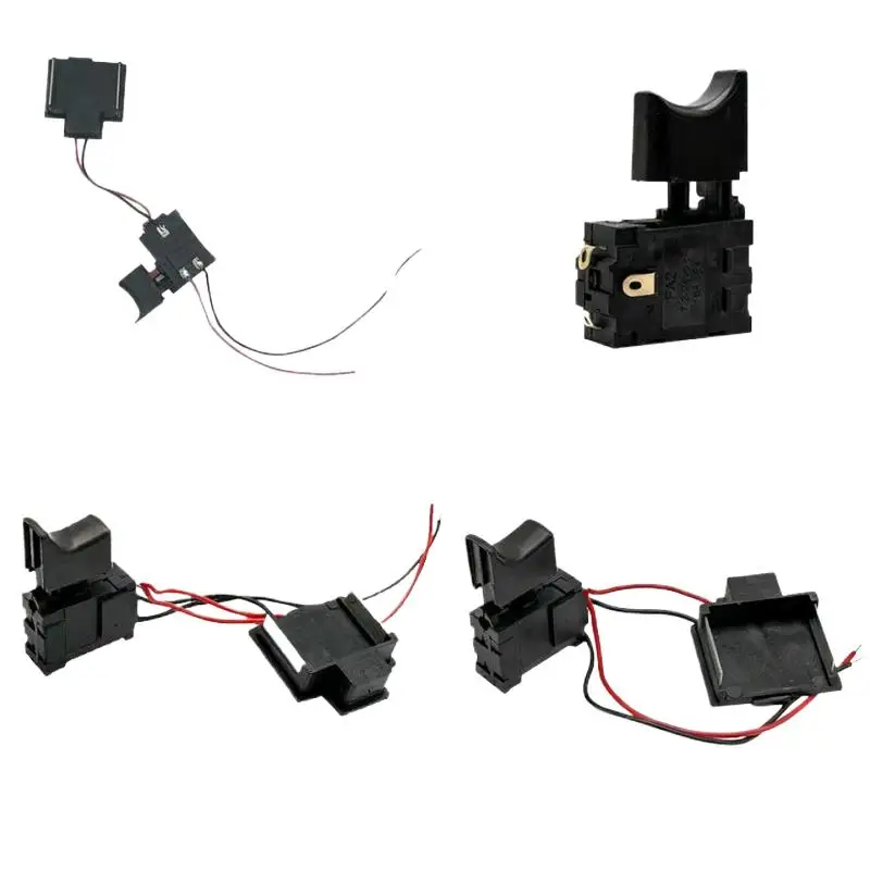 HOT! 1Pcs Lithium Battery Drill Speed Control Trigger Switches DC 21-25V Electric Drill Speed Control Push Button Trigger Switch