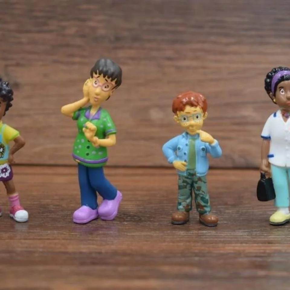 12 قطعة/المجموعة اطفاء سام الكرتون أنيمي مكافحة الحرائق نموذج لجسم ألعاب الدمى البلاستيكية صبي فتاة لعبة للأطفال عيد الميلاد هدية عيد الميلاد