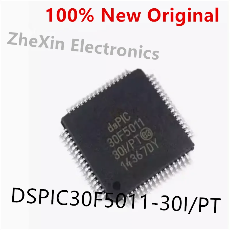 

5 шт./партия DSPIC30F5011-30I/PT, DSPIC30F5015-30I/PT новый оригинальный чип цифрового контроллера сигнала DSPIC30F5011T, DSPIC30F5015T