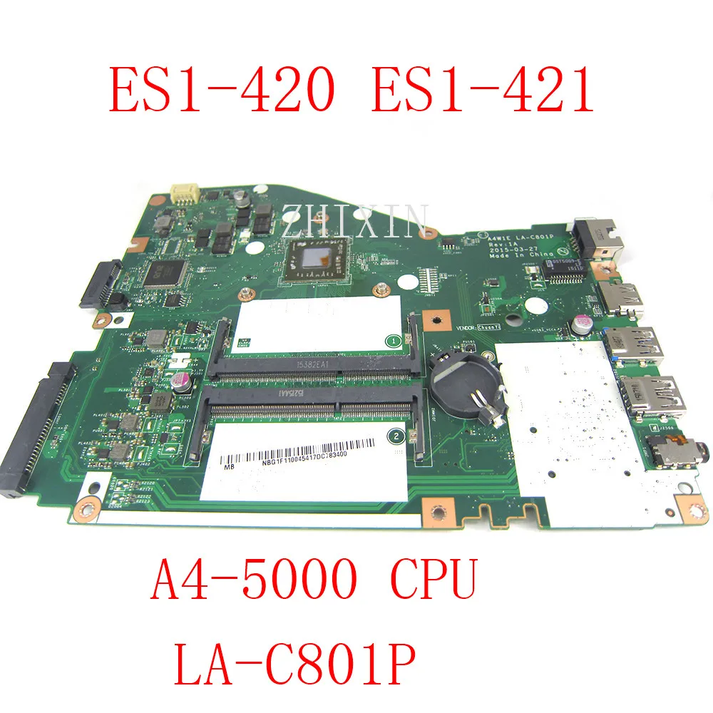 

Материнская плата yourui для ноутбука Acer Aspire ES14 ES1-420 с процессором A4-5000 NBG1F11004 A4W1E