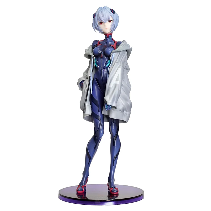 Figurine Ayanami Rei 14 Cm – PVC, Articulée, Accessoires Interchangeables, Collection Anime