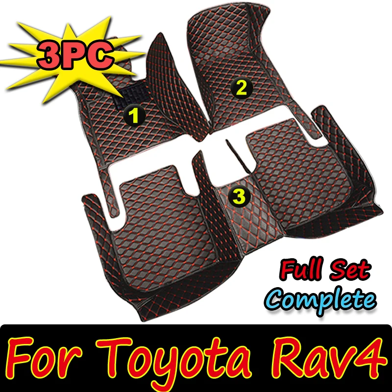 Car Floor Mats For Toyota Rav4 Rav 4 2012 2011 2010 2009 Carpets Rugs Custom Auto Interior Accessories Cover Replacement Product