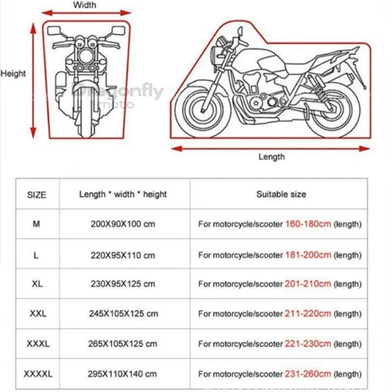 カワサキzx25r,ZX-25R,ニンジャ,zx 25r,2020, 2021, 2022用のトンボモーターサイクル防水カバー,防塵,UV保護