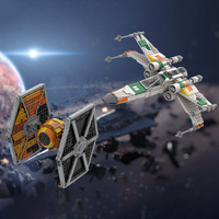 1261PCS MOC star battle Sabine's TIE & Hera's X Wing  building blocks educational toys kid gifts ornaments collection series