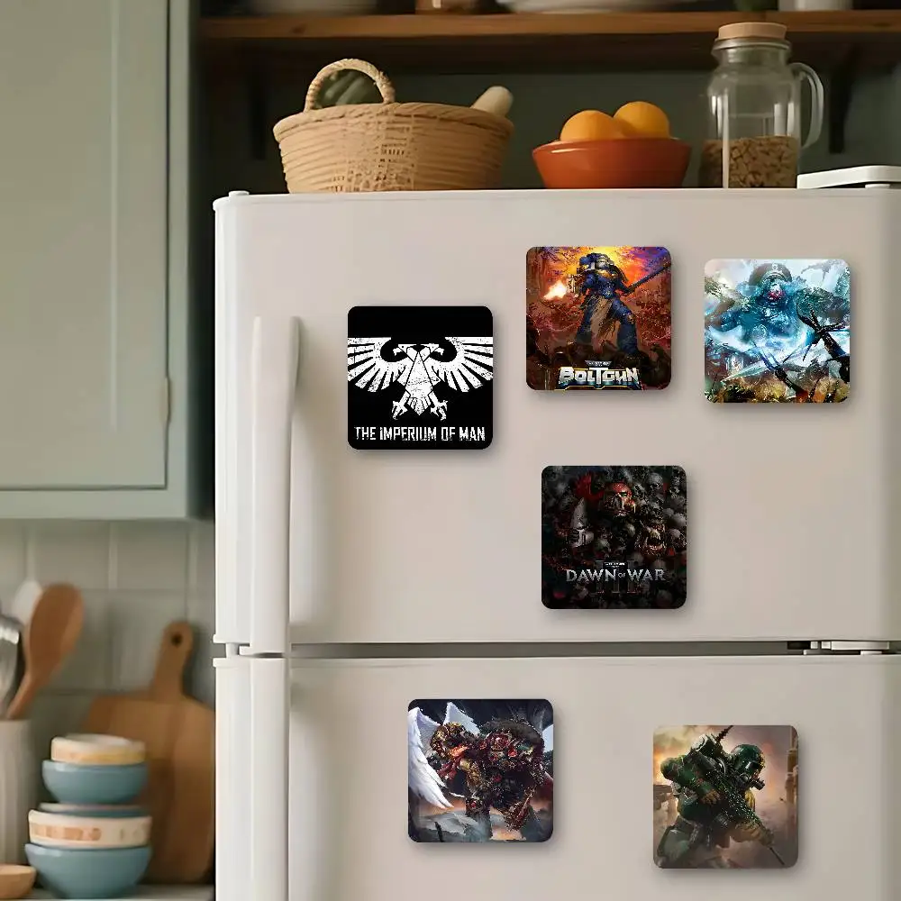 W-Warhammers Cute Fridge Magnets Cartoon Animal Magnets For Refrigerator Decor Funny Magnetic