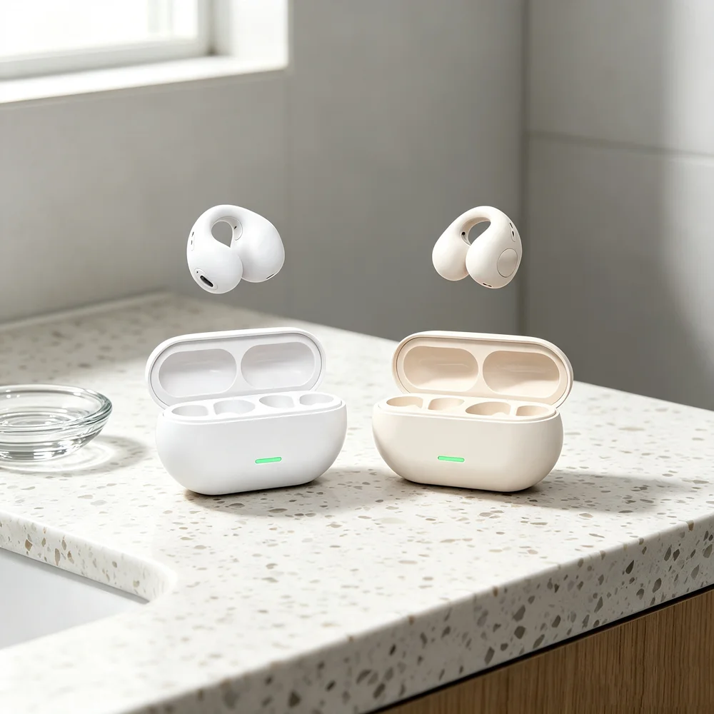 TWS Bluetooth Earbuds Wireless Headphones Weather-resistant Bluetooth Headsets Repel Moisture for Reliable Outdoor Performance