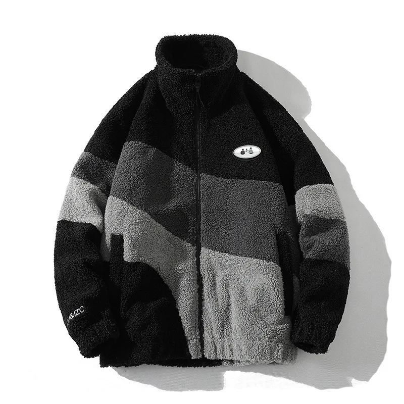 Fashionable and Versatile Autumn and Winter New Men\'s Warm Jacket, Men\'s Loose and Casual Full Zipper Men\'s Jacket, Men\'s Casual
