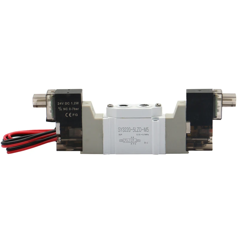 

SMC Type SY3220-5LZD-M5 Mini Air Solenoid Valve High Frequency Pneumatic Control Solenoid Valve 10 Smart Valve Water Controller