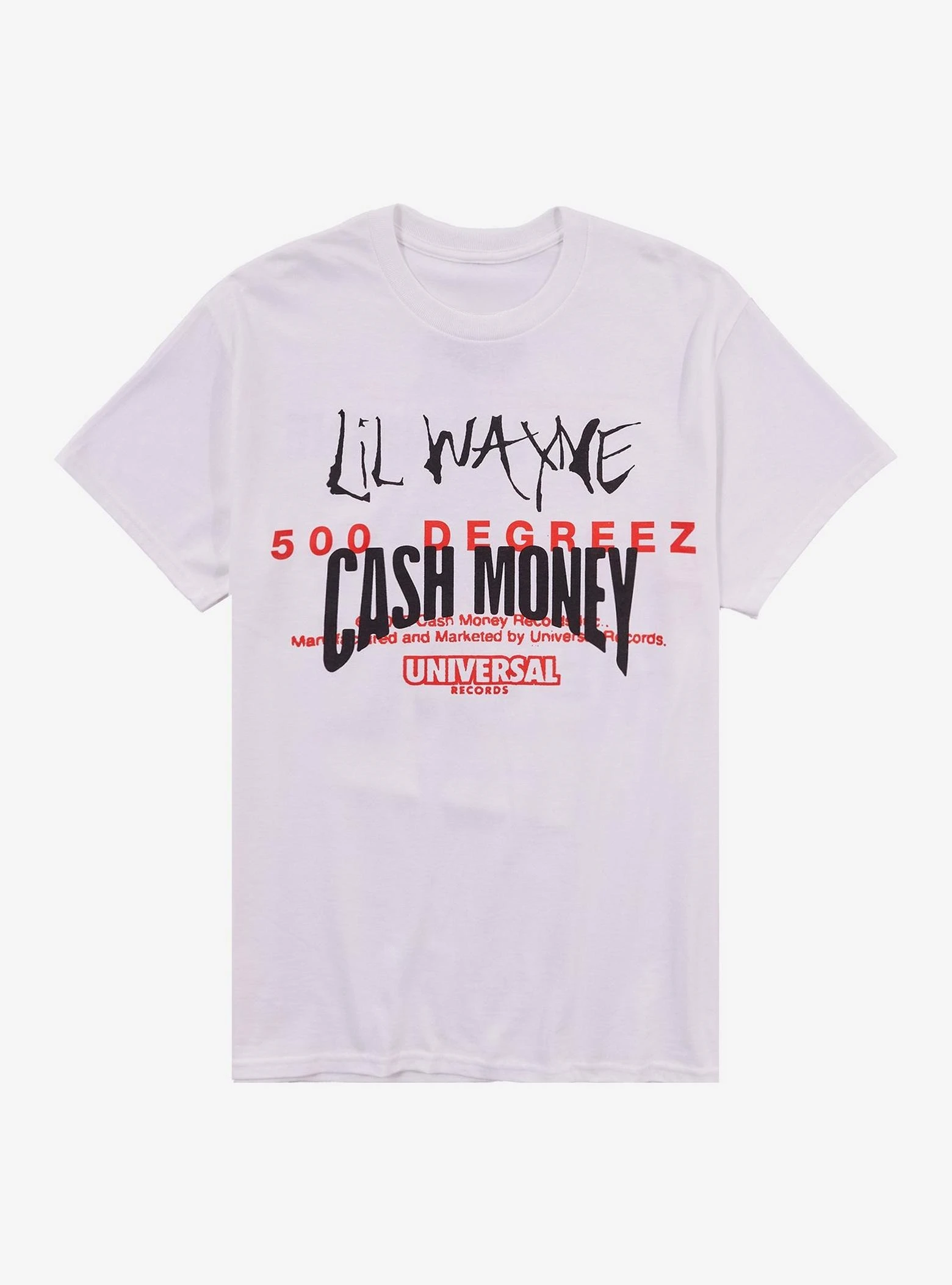 

Lil Wayne 500 Degreez Tracklist Trend Pattern Printing Summer Luxury Brand Cotton Men's and Women's T-Shirts Short Sleeves