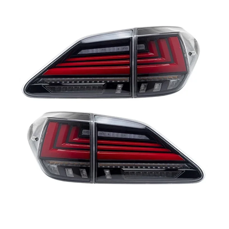 LED Tail Lights for Lexus RX350 RX450 RX270 2009-2015 TT-ABC DRL Car Taillight Assembly Signal Auto Accessories Lamp