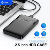 ORICO 2.5 Inch HDD Hard Drive Enclosure SATA to USB3.0 External Hard Disk HDD Case for 2.5'' SATA SSD HDD with UASP Compatible