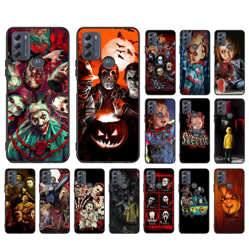 Film movie Horror CHURSE OF CHUCKY Case for Moto G100 G50 G60 G60S G10 G20 G30 G53 G13 G32 G stylus G8 G9 G Power G9 Plus G Pure