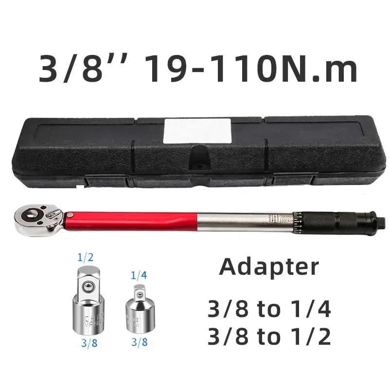 19-110n. M klucz dynamometryczny 3/8 precyzyjne odwracalne momenty zapadkowe klucz profesjonalny rower motocykl samochód narzędzie motoryzacyjne