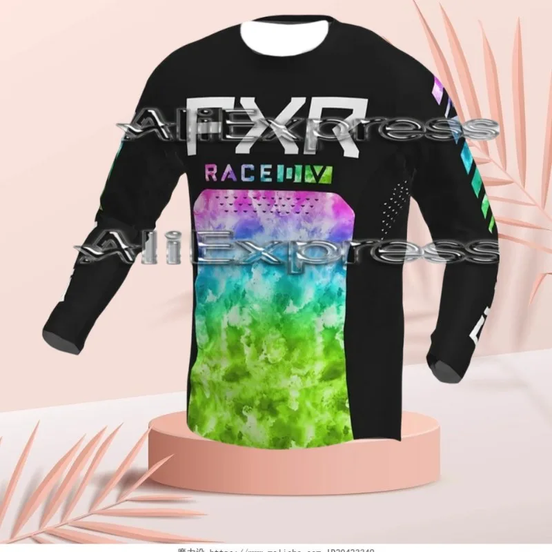 

2025 New Autumn Long Sleeved Quick Dry Breathable Fitness Sportswear For Men's Off-Road Mountain Biking Team Riding long sleeves