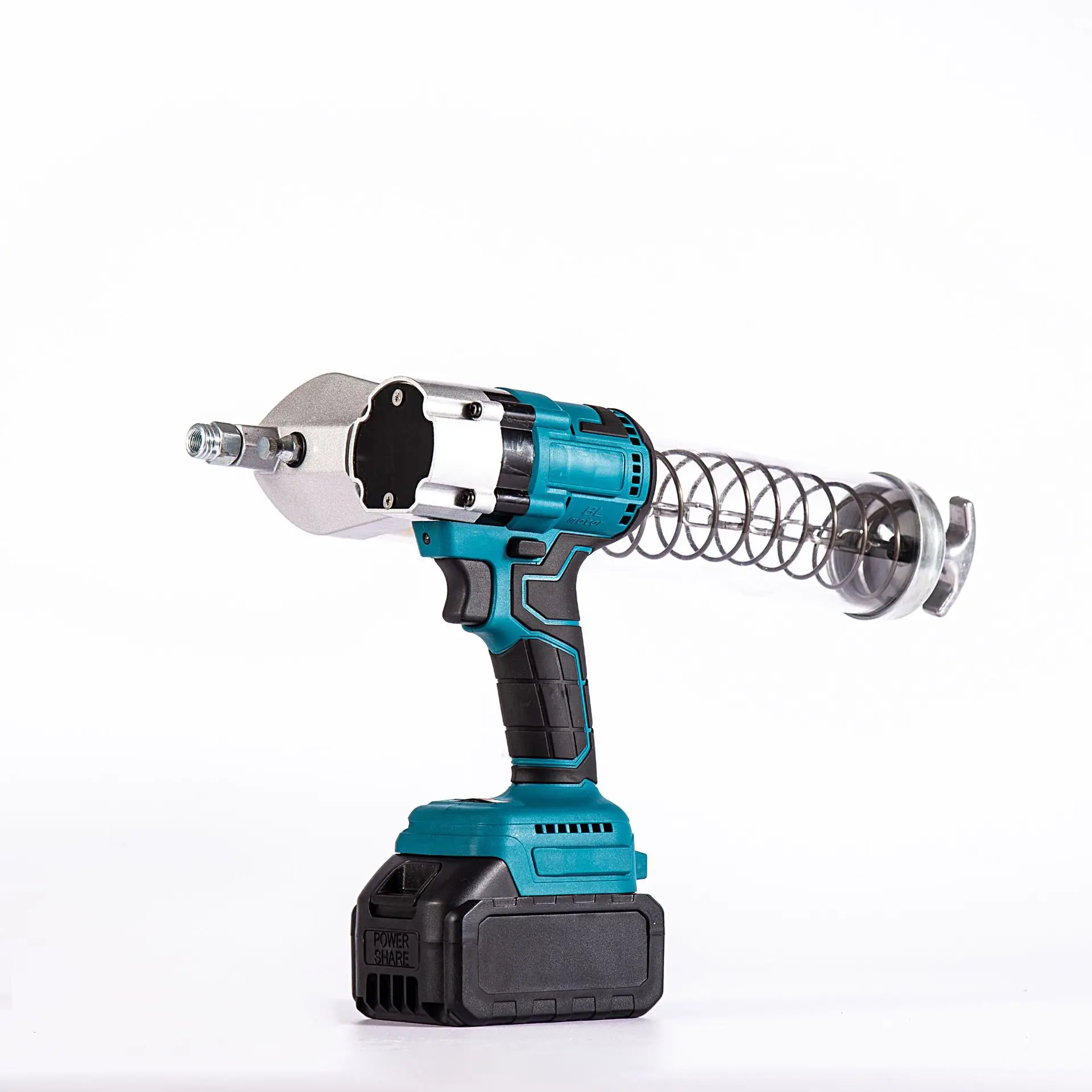 Household Electric Butter Gun Portable Fast Oil Charging Lithium Battery Automatic High Voltage Butter Gun Set