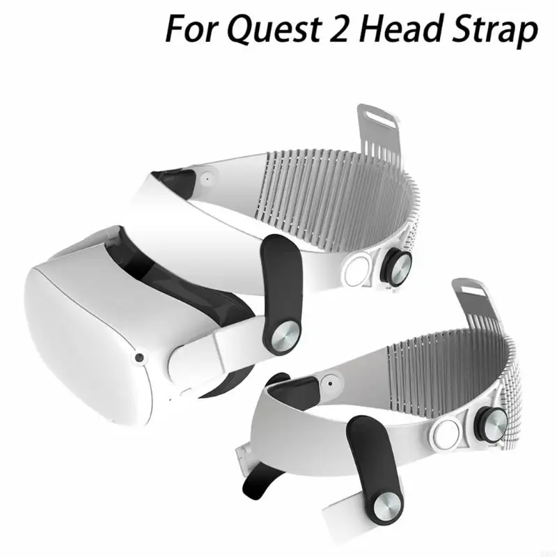 Adjustable Head Strap For VR Glasses With Breathable Memory Foam Padding Lightweighted 83CF