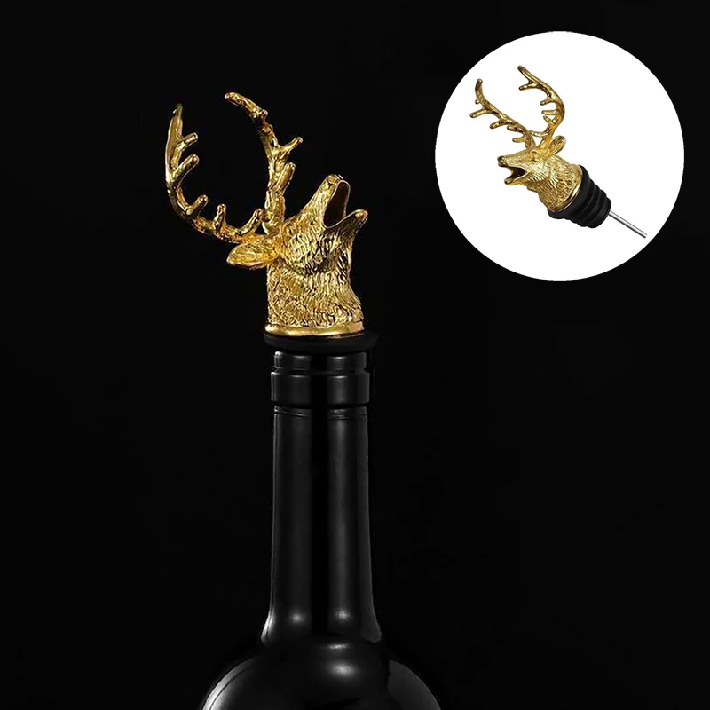 

1pc Bottle Nozzle Pourer Oil/mouth with Bottle Stopper Cork Wine Bottle Red Dry Pot Plug Olive Dispenser