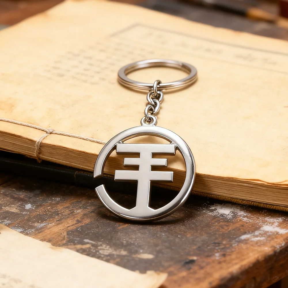 الموسيقى الفرقة طوكيو فندق المفاتيح للرجال النساء الفولاذ المقاوم للصدأ على الوجهين السلس قلادة كيرينغ ظهره سيارة مفتاح سلسلة هدية #3