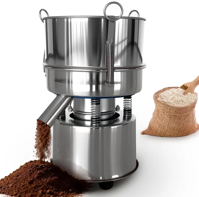 Small Stainless Steel Electric Vibrating Sieve for Powder Separation