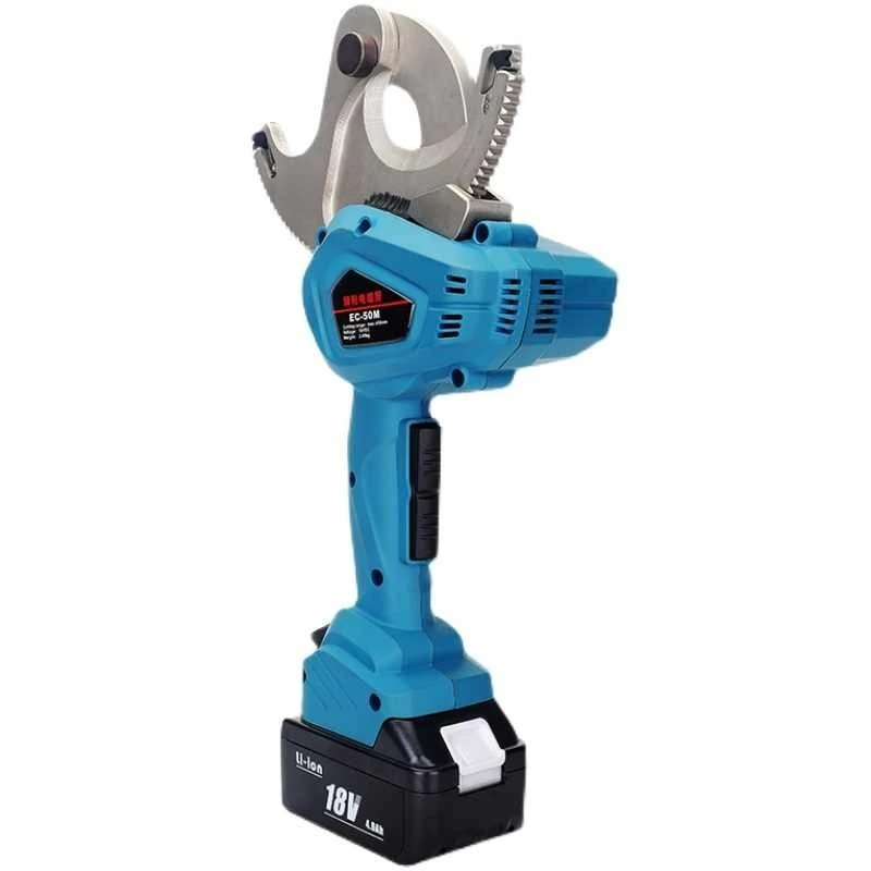 18v Electric Ratchet Cutter Cable Cutter Light And Fast Ec-50m Cable Cutter 50mm Cable Gear Type Scissors Ec-65m