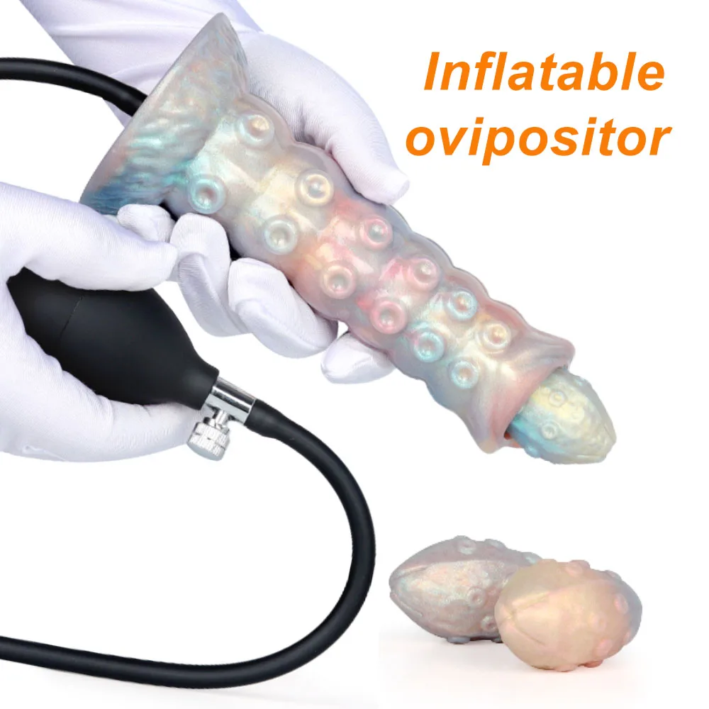 Aufblasbarer Silikon Anal-dildo Zur Prostata-stimulation_voghion.com