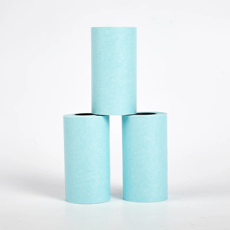 3pcs/lot Mini Photo Printer Printable Sticker Paper Roll Self-Adhesive Thermal Paper For PeriPage A6 Thermal Printer
