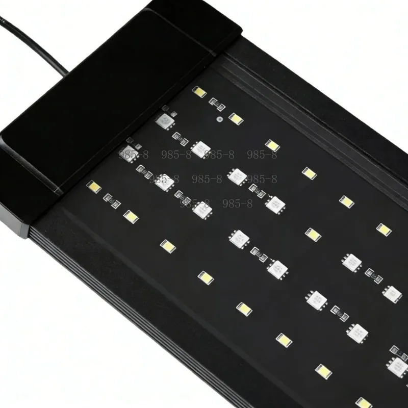 24H Sunrise Sunset Simulation LED Aquarium Light, RGBW Full Spectrum with Remote Control for Coral Reef and Planted Tanks