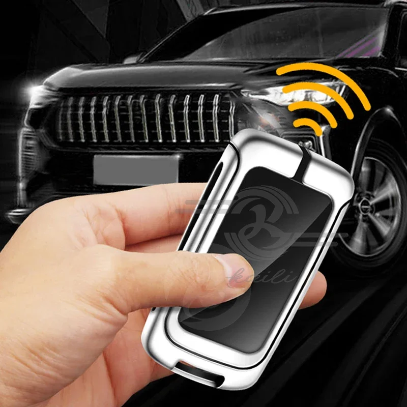 Car TPU Zinc Alloy Key Case Bag For Seat Ateca Arona IBIZA Leon Car Key Chain Car Metal Key Shell Interior Decoration Accessorie