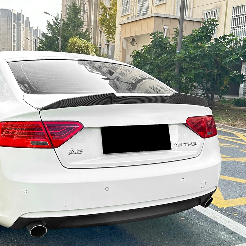 لأودي A5 8T 4 باب سبورتباك 2007-2016 PSM سيارة الذيل الخلفي الجناح سقف الجذع الفاصل ABS الحرس الخارجي تعديل اكسسوارات السيارات