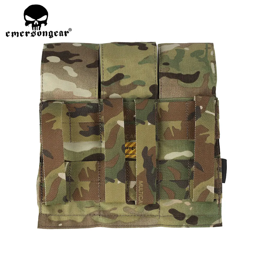 Emersongear porta-cargadores triple estilo LBT para chaleco táctico Molle - imagen 3