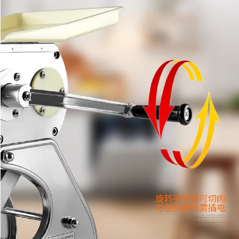 Manual Stainless Steel Meat Cutter Household Manual Frozen Vegetables Cubed Meat Machine Cutting Food Cutter Kitchen Tools