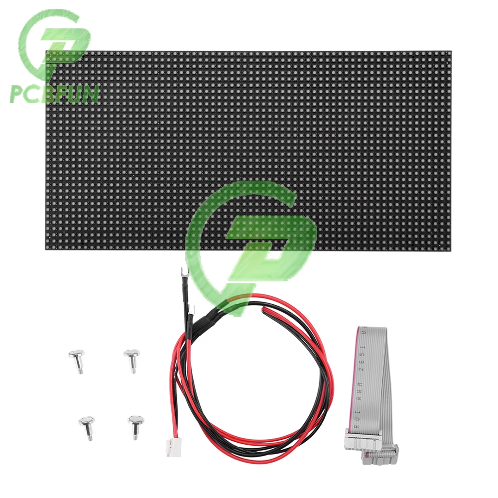 P3 Indoor LED Display Module 64x32 Dots Full Color SMD2121 LED Matrix Panel voor Reclame Educatieve Video Display