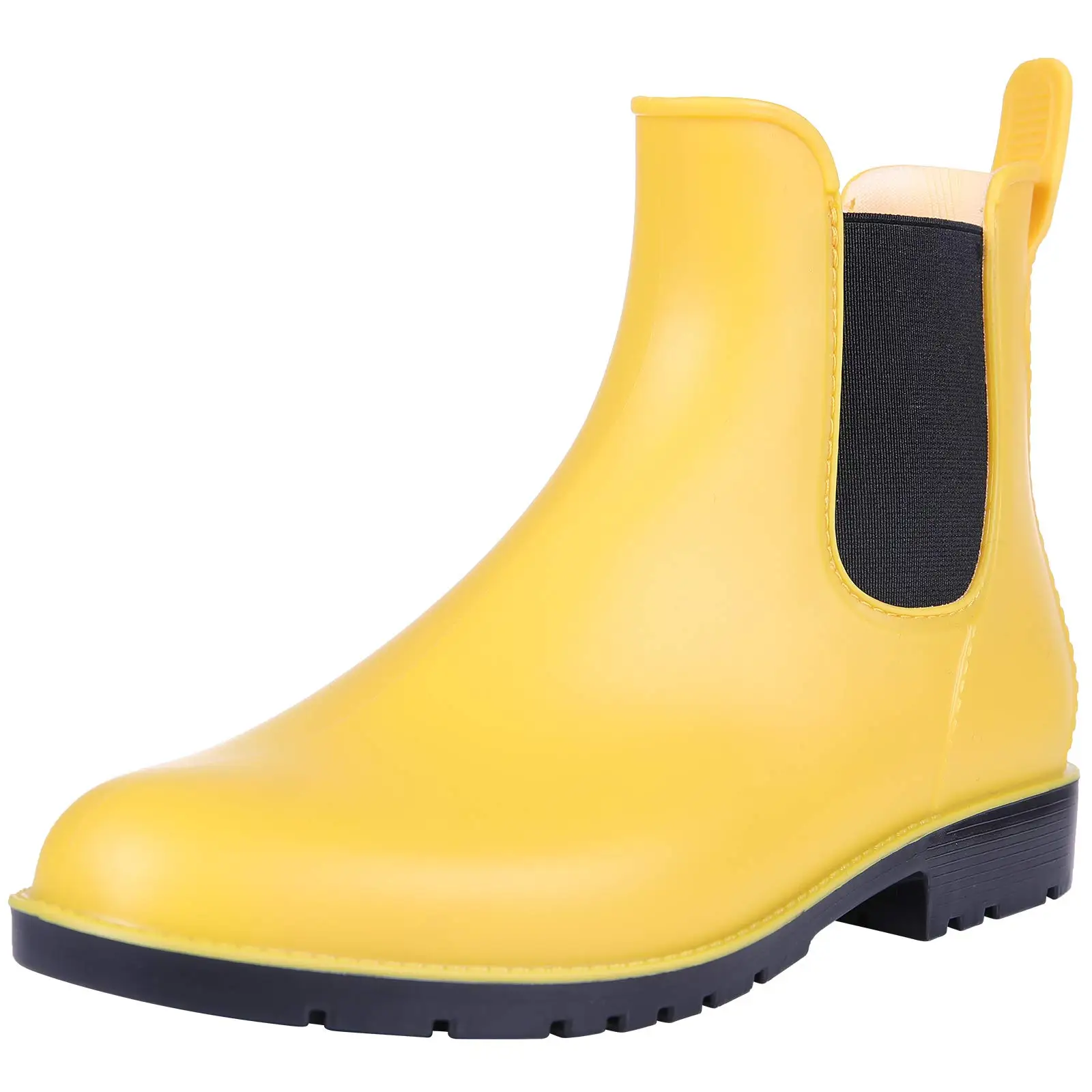 Shevalues Soft Sole Rain Boots Women Non-Slip Outdoor Work Waterproof Rain Boots Female Rubber Shoes House Kitchen Short Boots