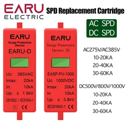 Replaceable Replacement Cartridge Inserts for AC SPD 385V DC SPD 500V 800V 1000V