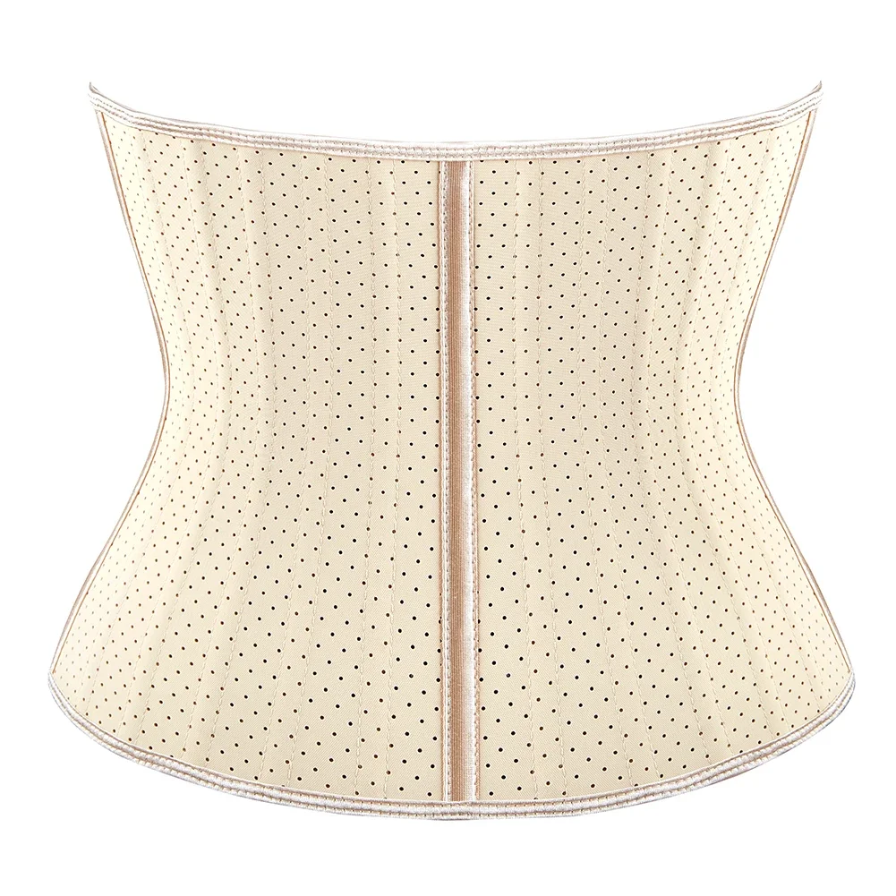 25 センチメートルウエストトレーナーニッパーボディシェイパー下着ランジェリーおなかスリムベルト産後コントロールアンダーバスト鋼骨太コルセット