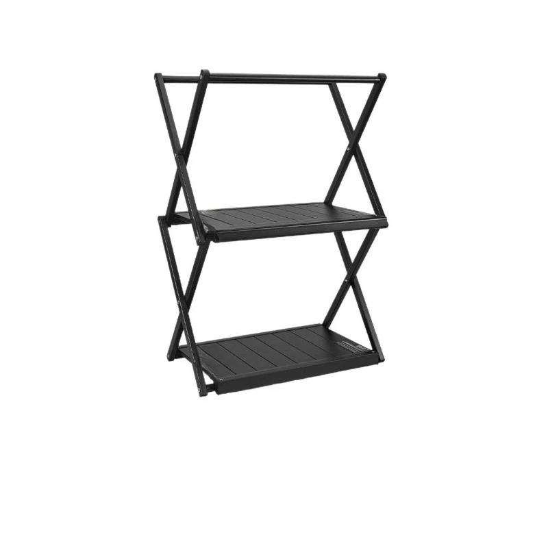 

Folding Shelf Outdoor Aluminum Alloy Ultra Light Portable Camping Picnic Removable